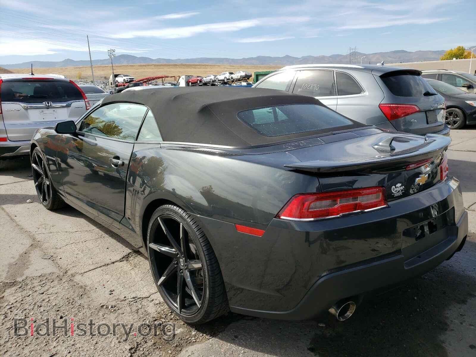 2014 CHEVROLET CAMARO - VIN: 2G1FC3D30E9258676 - Фото 3