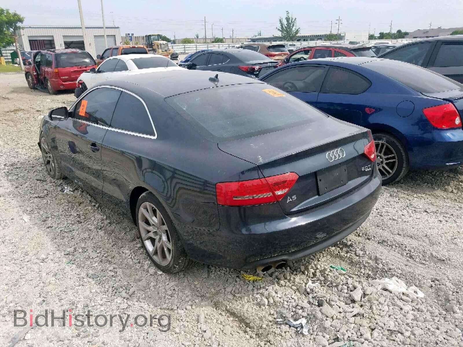 2012 AUDI A5 PREMIUM - VIN: WAULFAFR6CA013385 - Фото 3