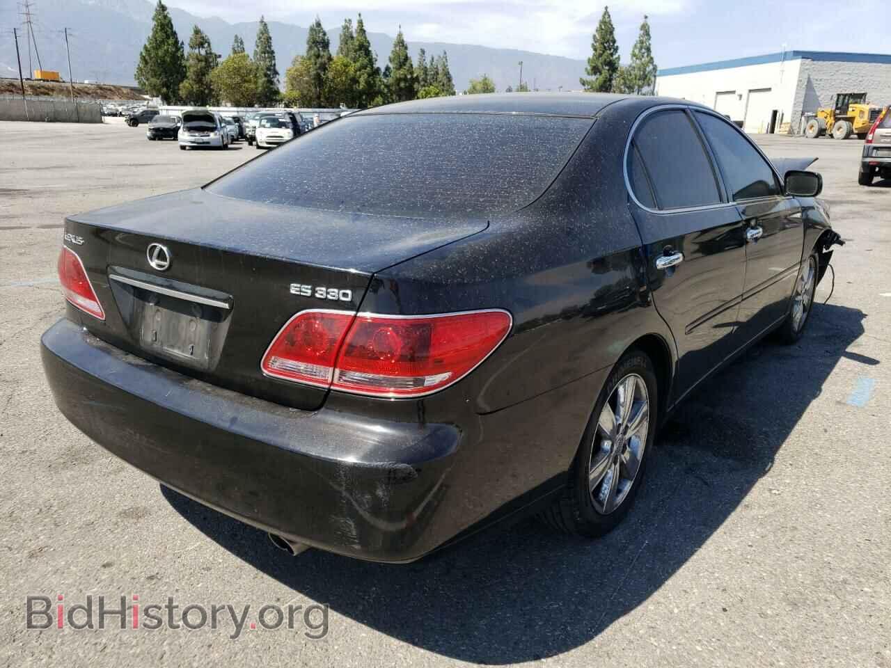 2006 LEXUS ES330 - VIN: JTHBA30G265150741 - Фото 4