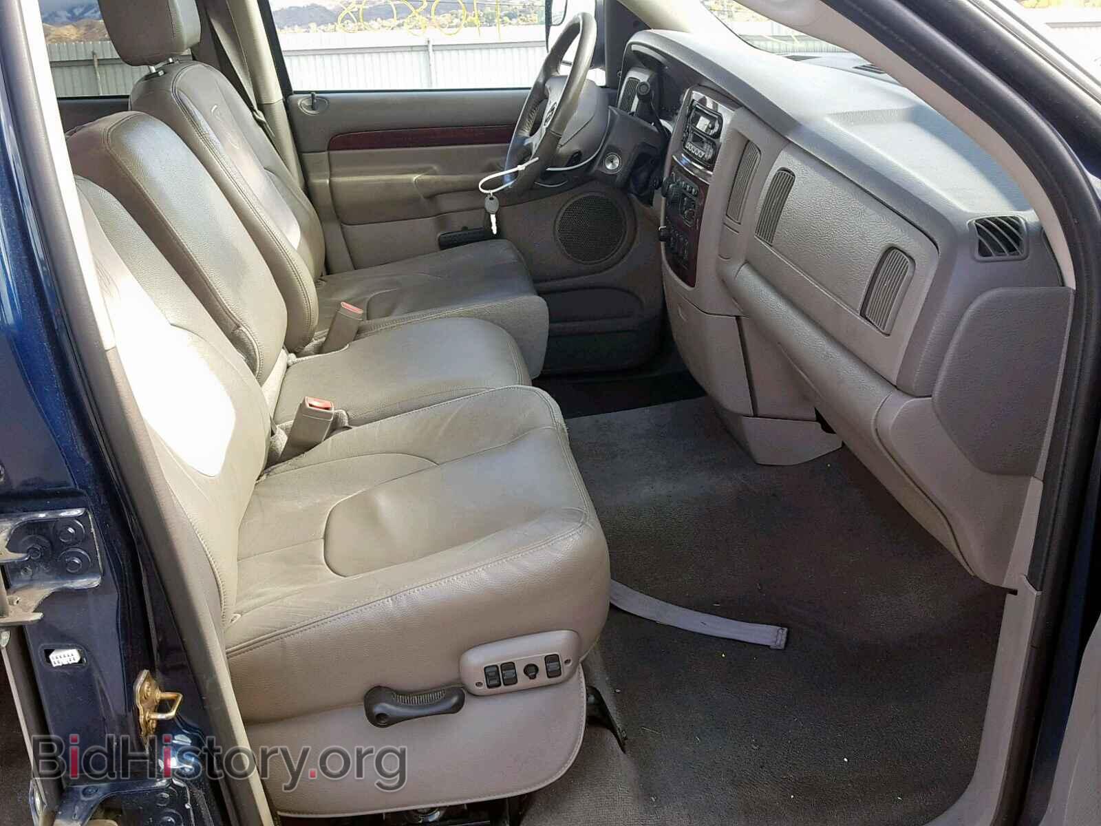 2003 DODGE RAM 2500 - VIN: 3D7KU28D23G741496 - Фото 5