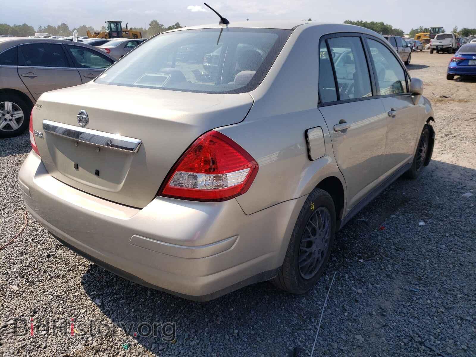 2009 NISSAN VERSA - VIN: 3N1BC11E09L404581 - Фото 4