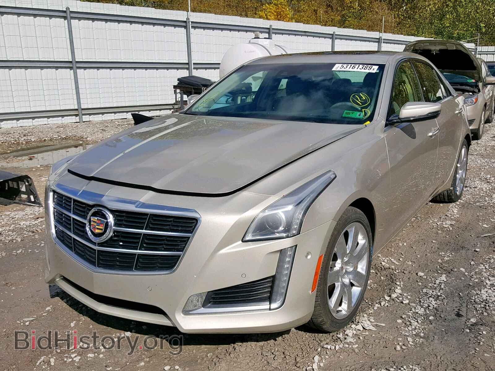 2014 CADILLAC CTS - VIN: 1G6AS5SX4E0180745 - Photo 2