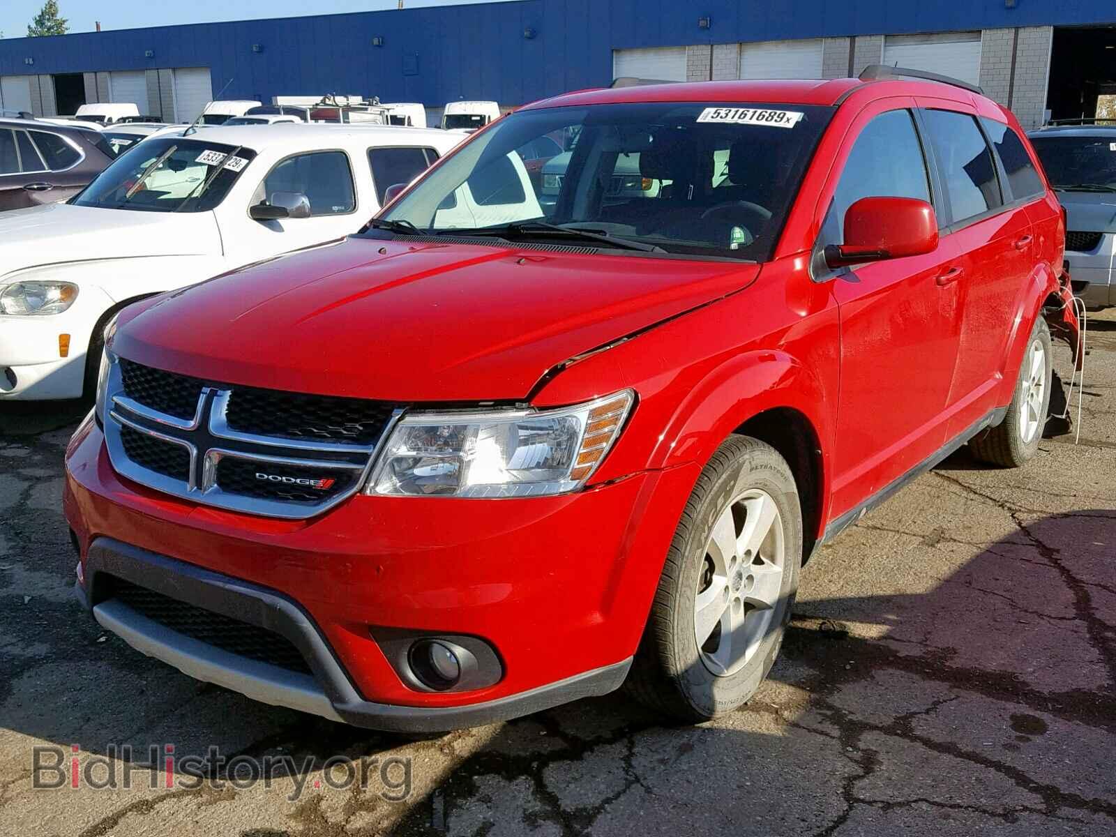 2012 DODGE JOURNEY SX - VIN: 3C4PDCBB7CT373918 - Фото 2