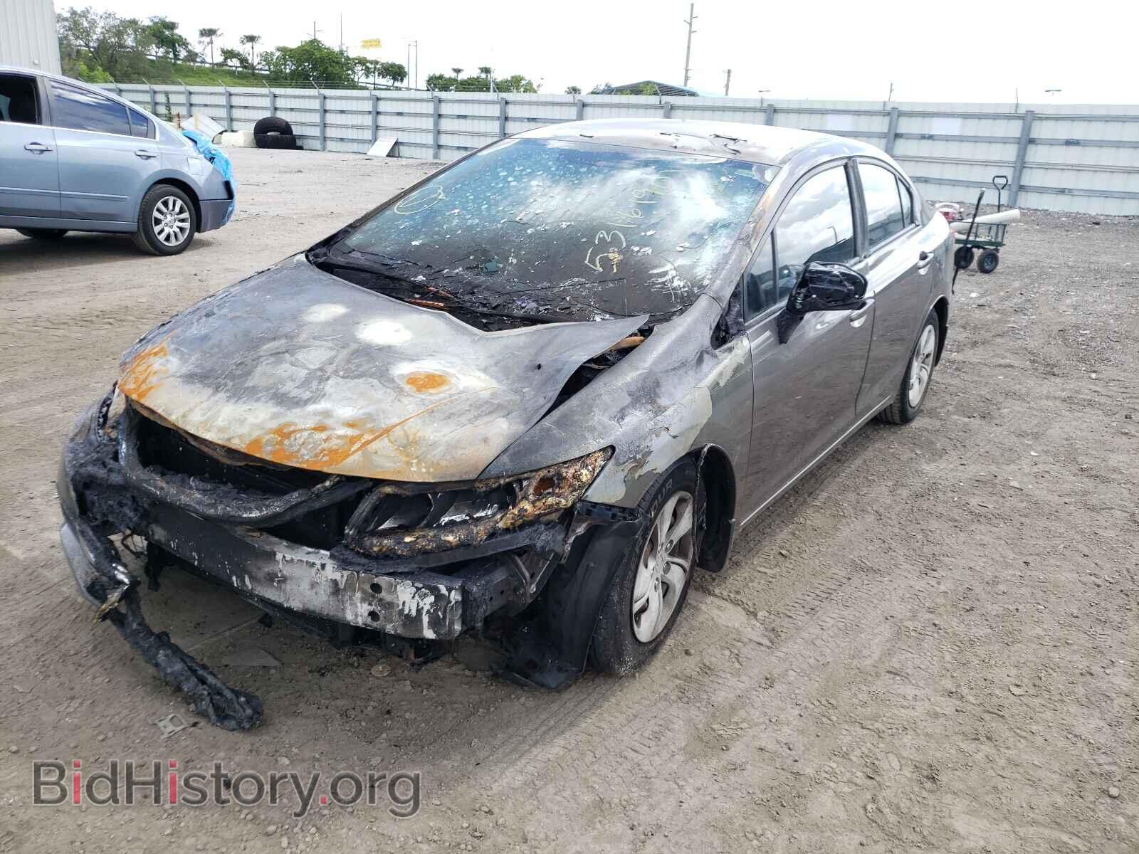 2015 HONDA CIVIC - VIN: 19XFB2F53FE008788 - Фото 2