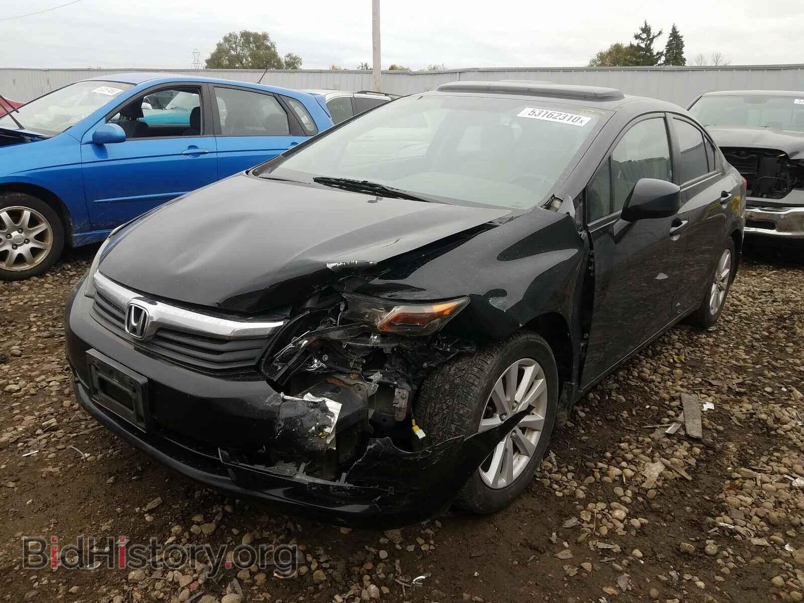 2012 HONDA CIVIC - VIN: 19XFB2F87CE048040 - Фото 2
