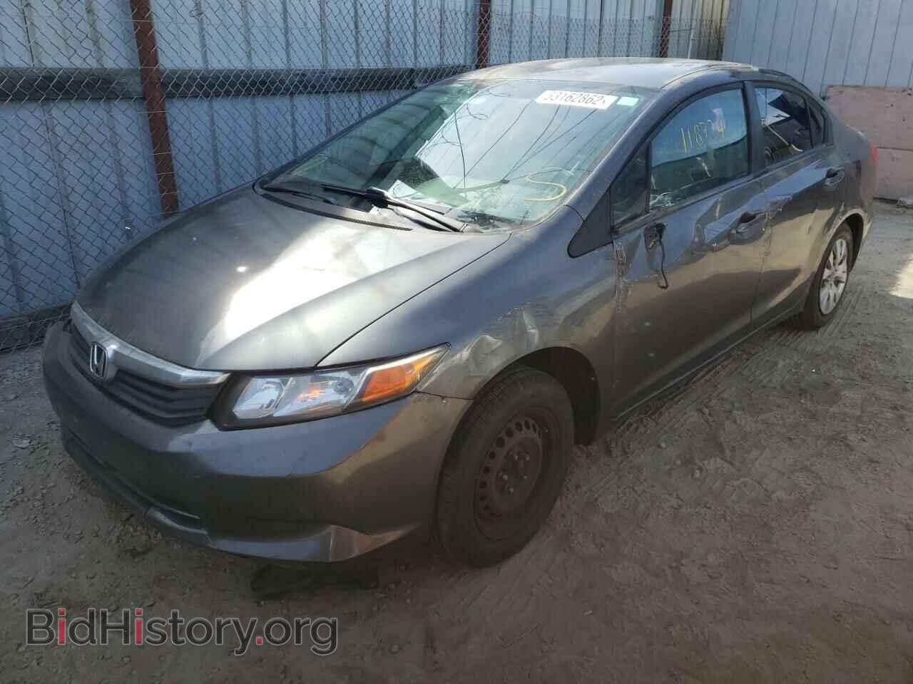2012 HONDA CIVIC - VIN: 2HGFB2F52CH549042 - Фото 2