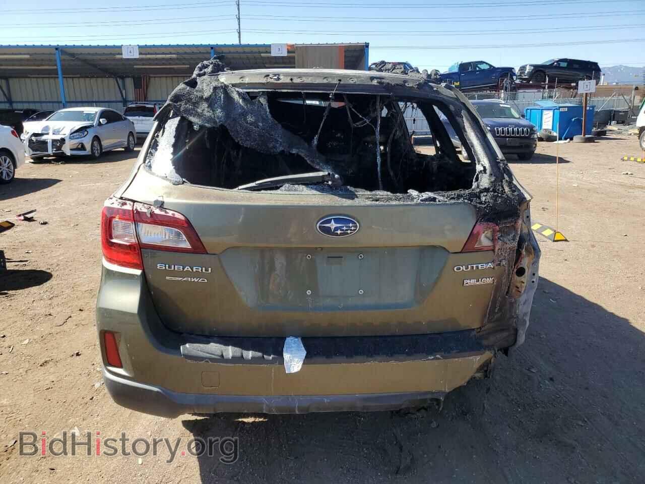 2015 SUBARU OUTBACK - VIN: 4S4BSBCC9F3245466 - Фото 6