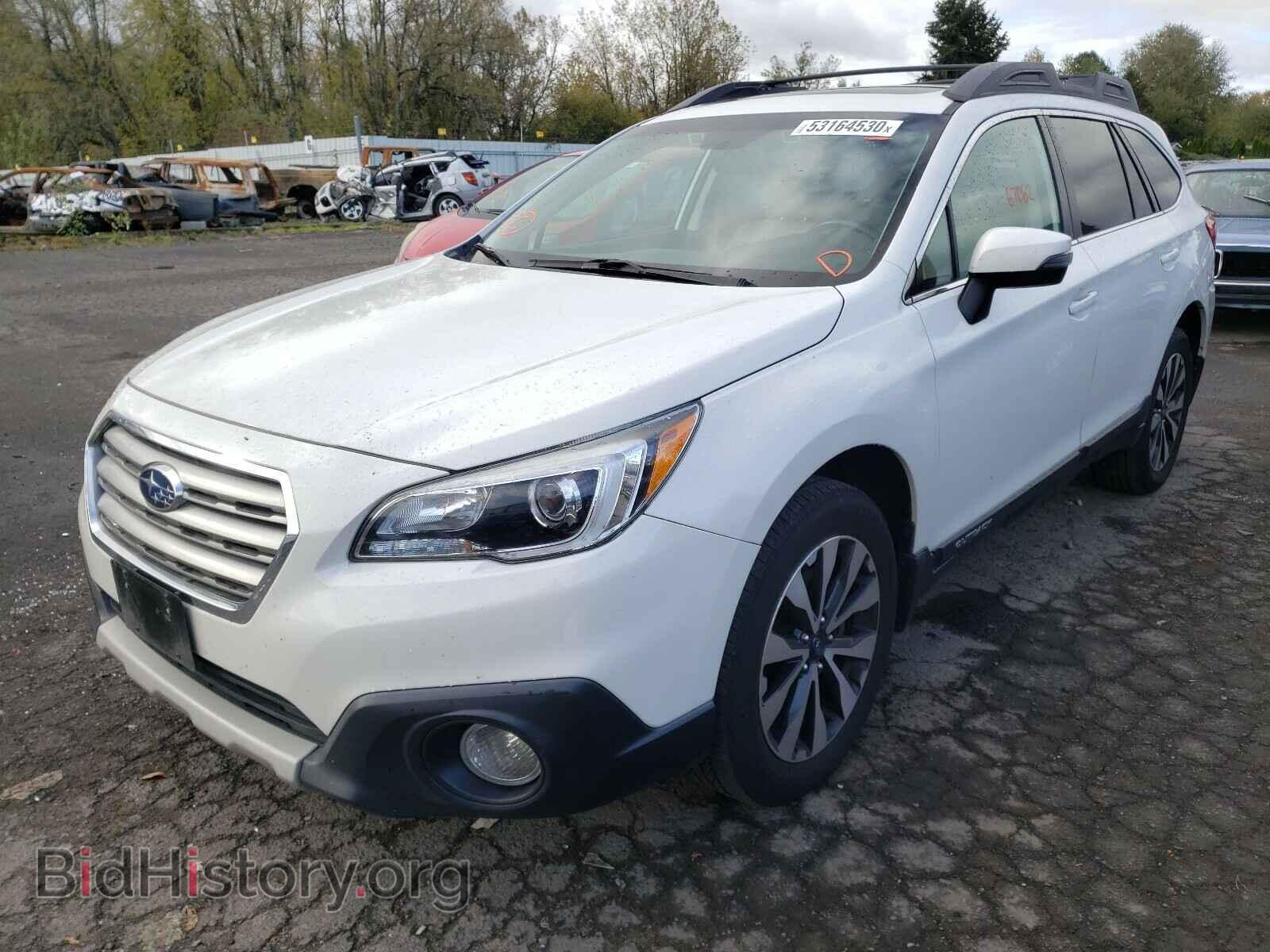 2016 SUBARU OUTBACK - VIN: 4S4BSBNC8G3207712 - Фото 2