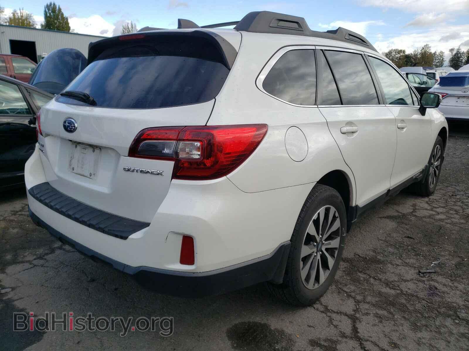 2016 SUBARU OUTBACK - VIN: 4S4BSBNC8G3207712 - Фото 4