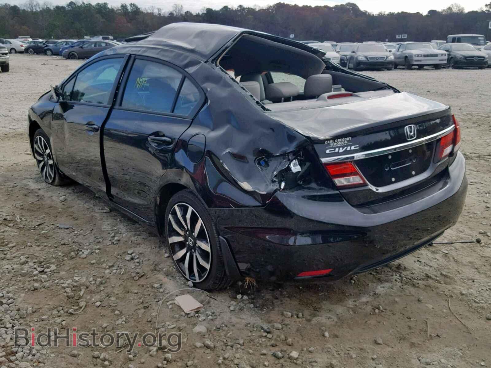2014 HONDA CIVIC - VIN: 19XFB2F9XEE012421 - Фото 3