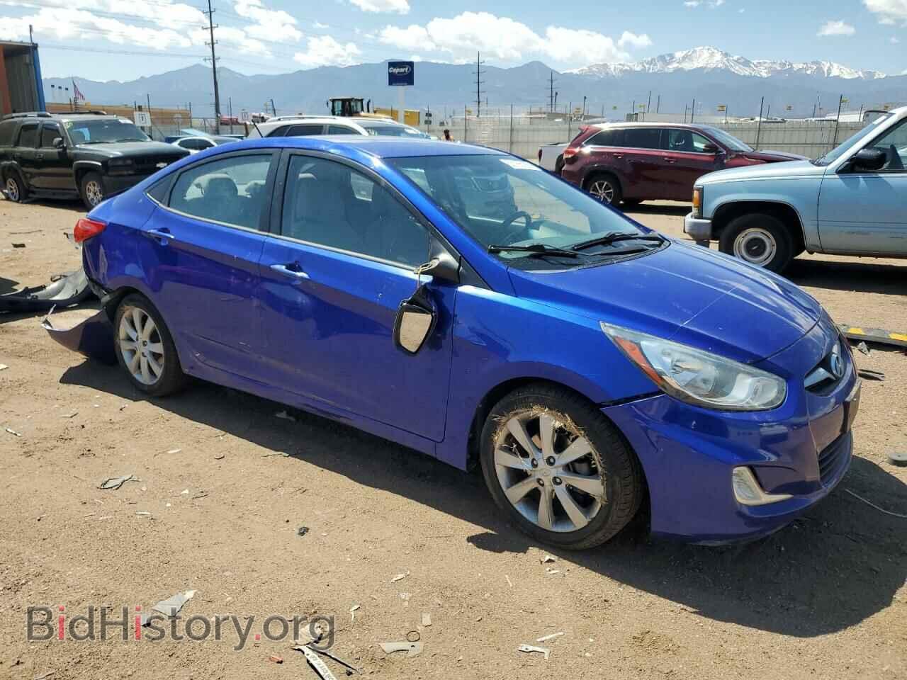 2012 HYUNDAI ACCENT - VIN: KMHCU4AE1CU088326 - Фото 4