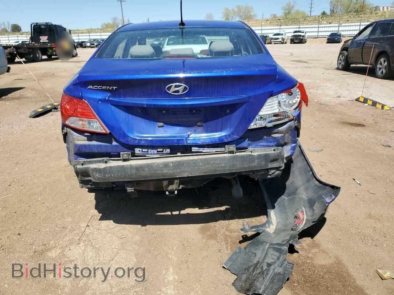 2012 HYUNDAI ACCENT - VIN: KMHCU4AE1CU088326 - Фото 6