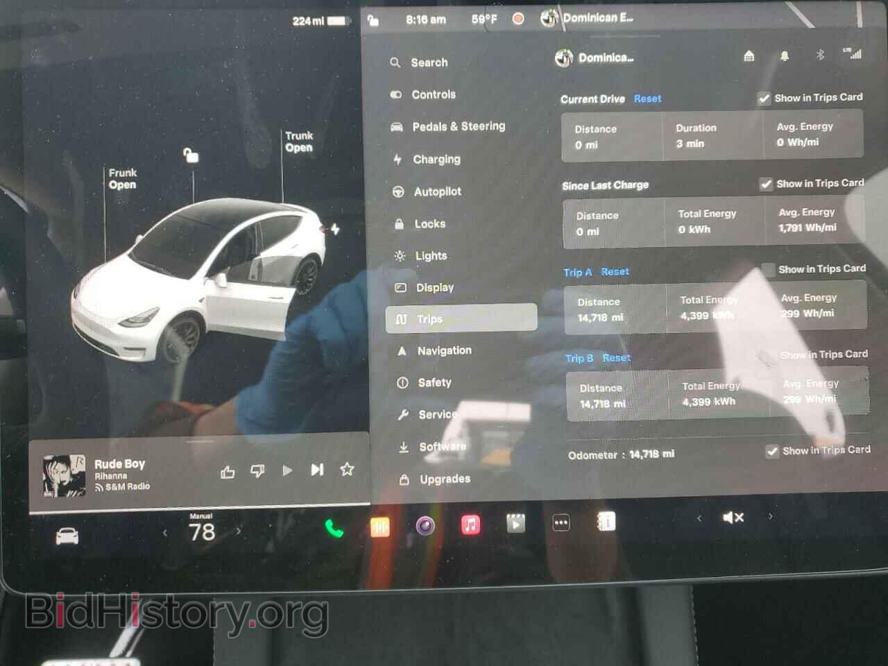 2023 TESLA MODEL Y - VIN: 7SAYGDEF3PF806514 - Фото 9