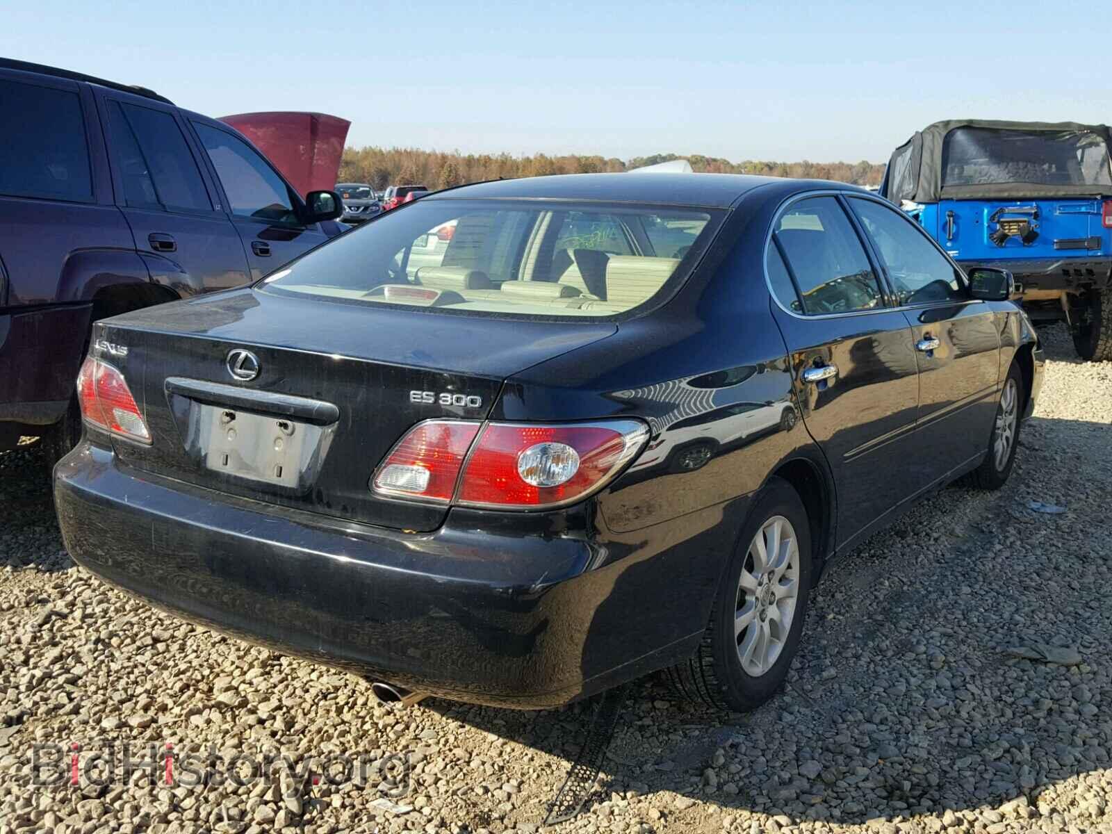 2003 LEXUS ES300 - VIN: JTHBF30G230092236 - Фото 4