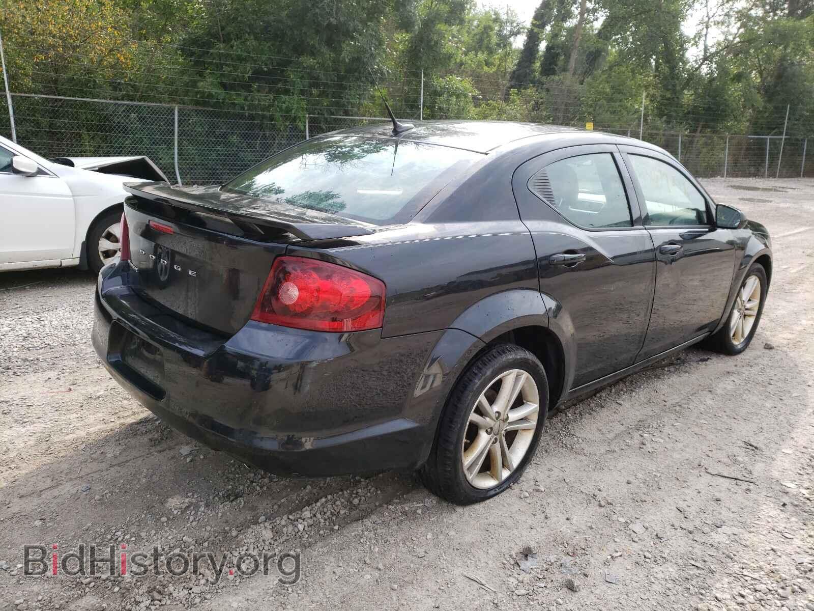 2011 DODGE AVENGER - VIN: 1B3BD1FG1BN507004 - Фото 4