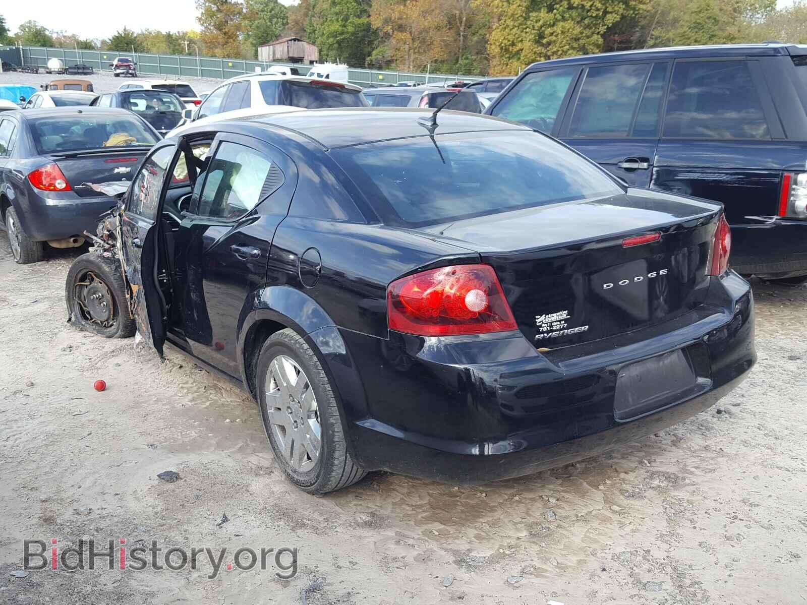 2014 DODGE AVENGER - VIN: 1C3CDZAB4EN202294 - Фото 3