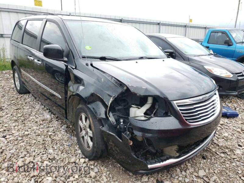 2011 Chrysler MINIVAN TOWN & COU (VIN 2A4RR5DG6BR704854) — photo 1 of 10, Copart, damage: front end
