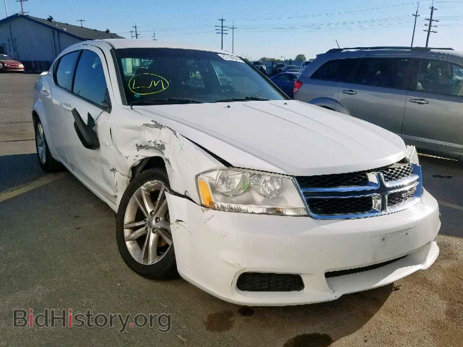 Photo 1C3CDZAG1CN315970 - DODGE AVENGER 2012