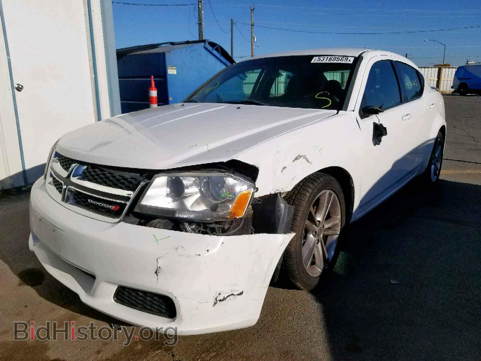 2012 DODGE AVENGER - VIN: 1C3CDZAG1CN315970 - Фото 2
