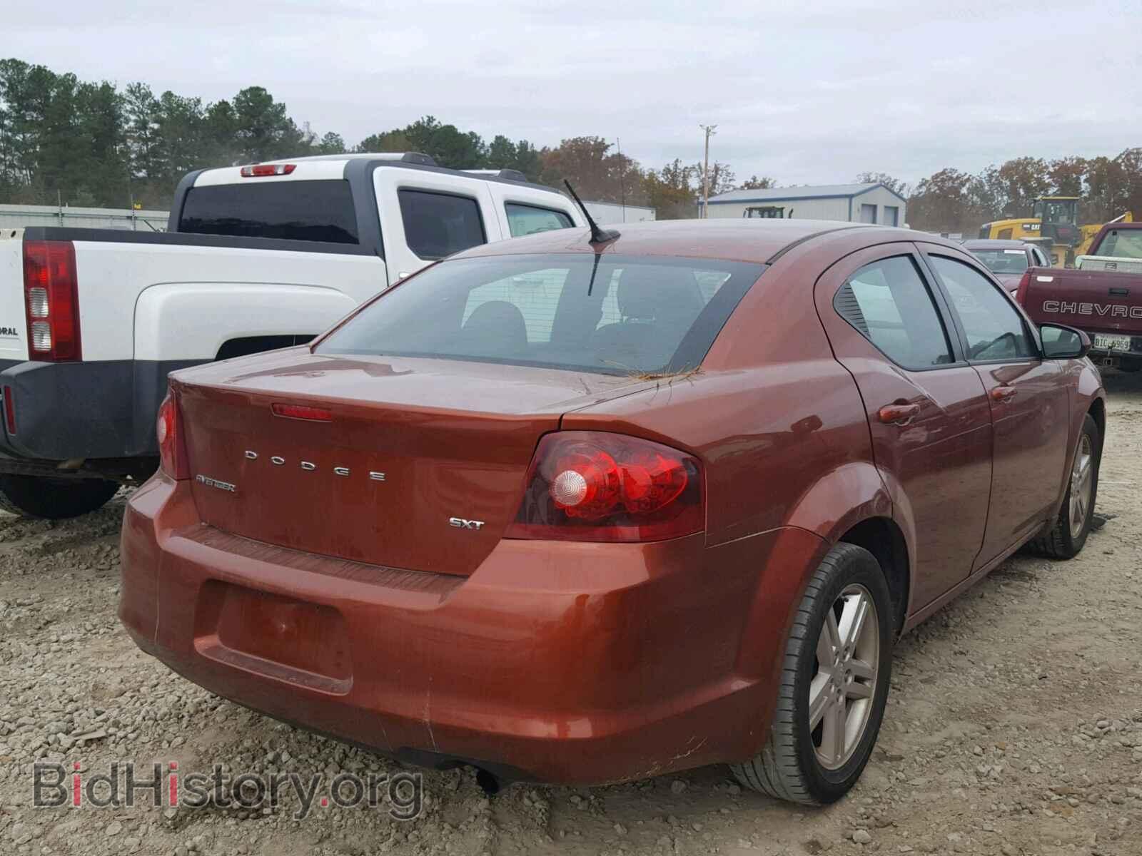 2012 DODGE AVENGER - VIN: 1C3CDZCB6CN190143 - Фото 4