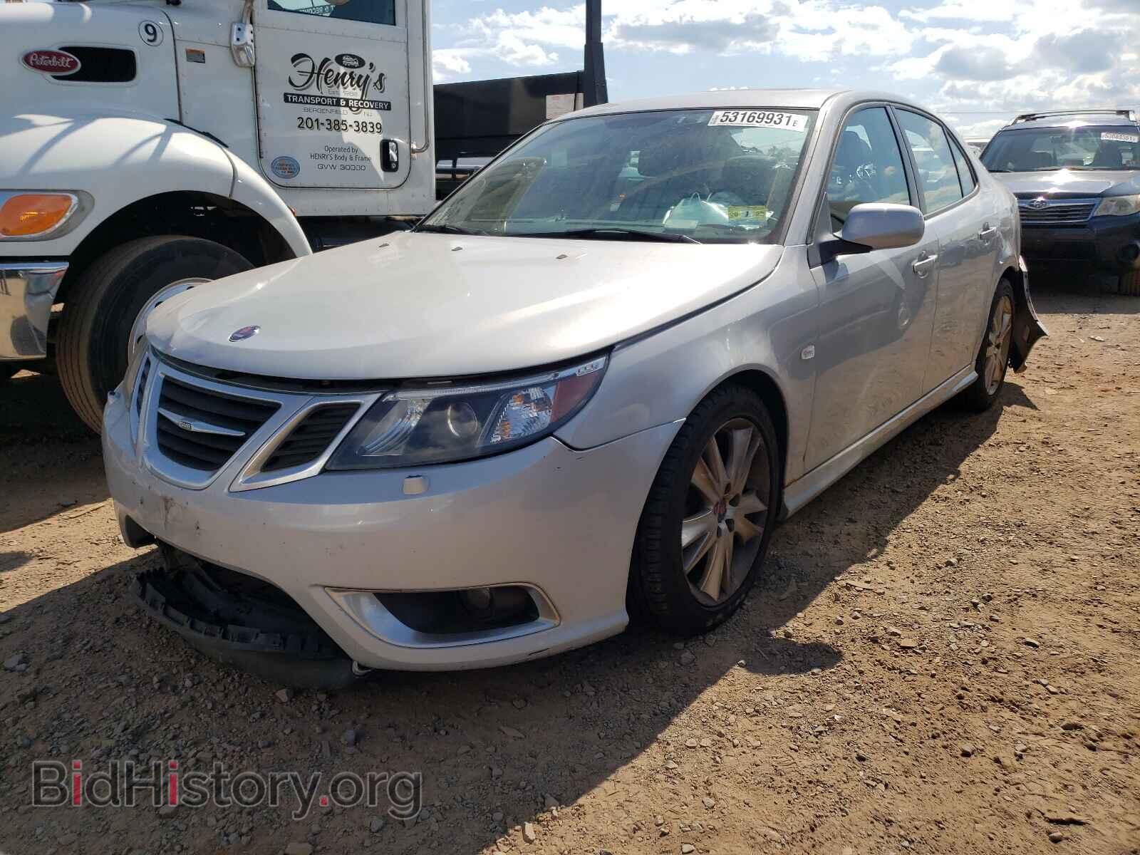 2008 SAAB 9 3 - VIN: YS3FH41U781120582 - Фото 2