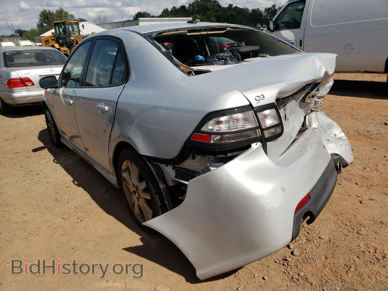 2008 SAAB 9 3 - VIN: YS3FH41U781120582 - Фото 3