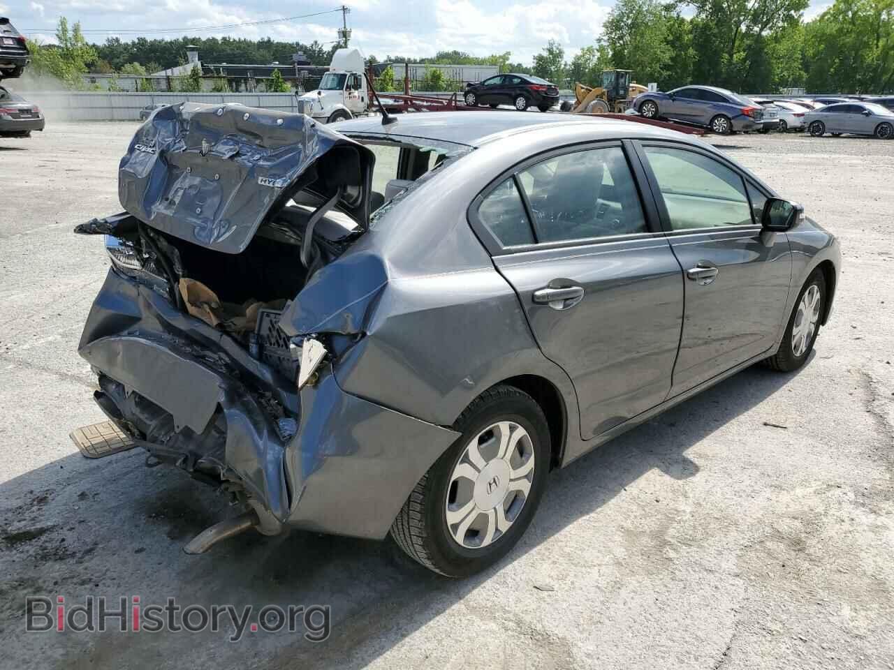 2012 HONDA CIVIC - VIN: JHMFB4F27CS004736 - Фото 4
