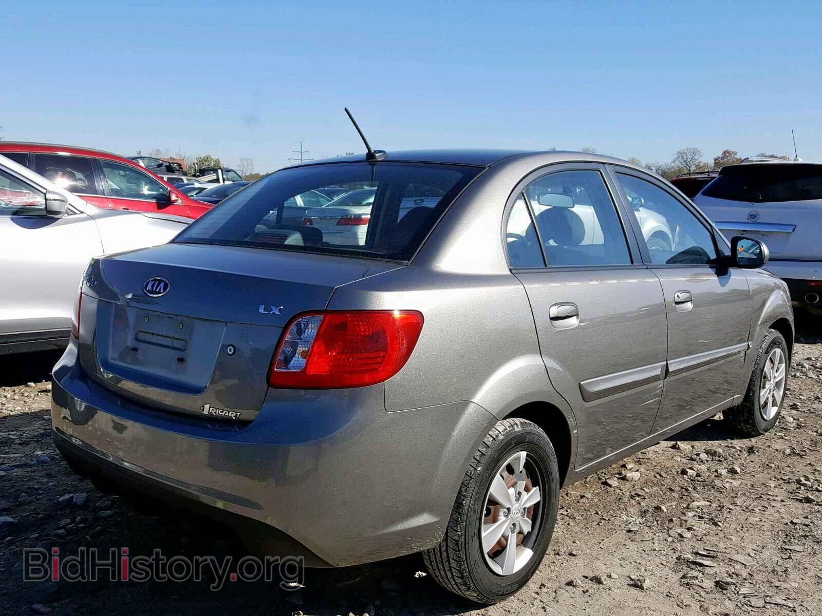 2011 KIA RIO BASE - VIN: KNADH4A34B6857204 - Photo 4