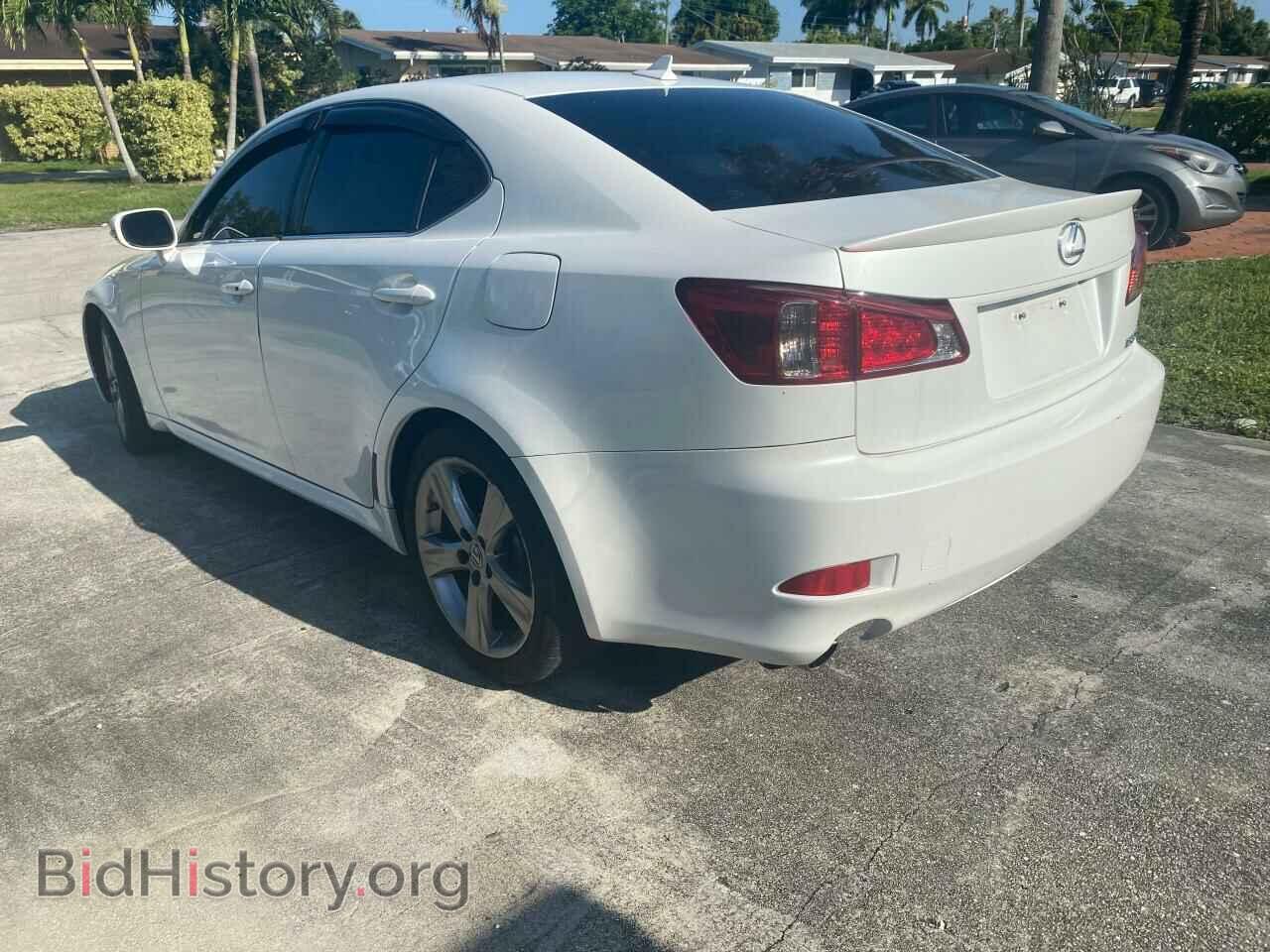 2012 LEXUS IS - VIN: JTHBF5C20C2102116 - Фото 3