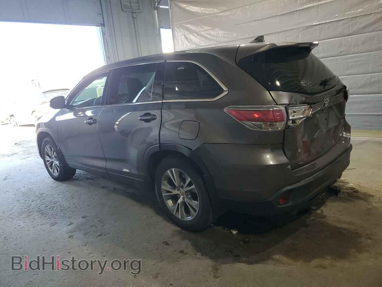 2015 TOYOTA HIGHLANDER - VIN: 5TDBKRFH5FS087680 - Фото 2