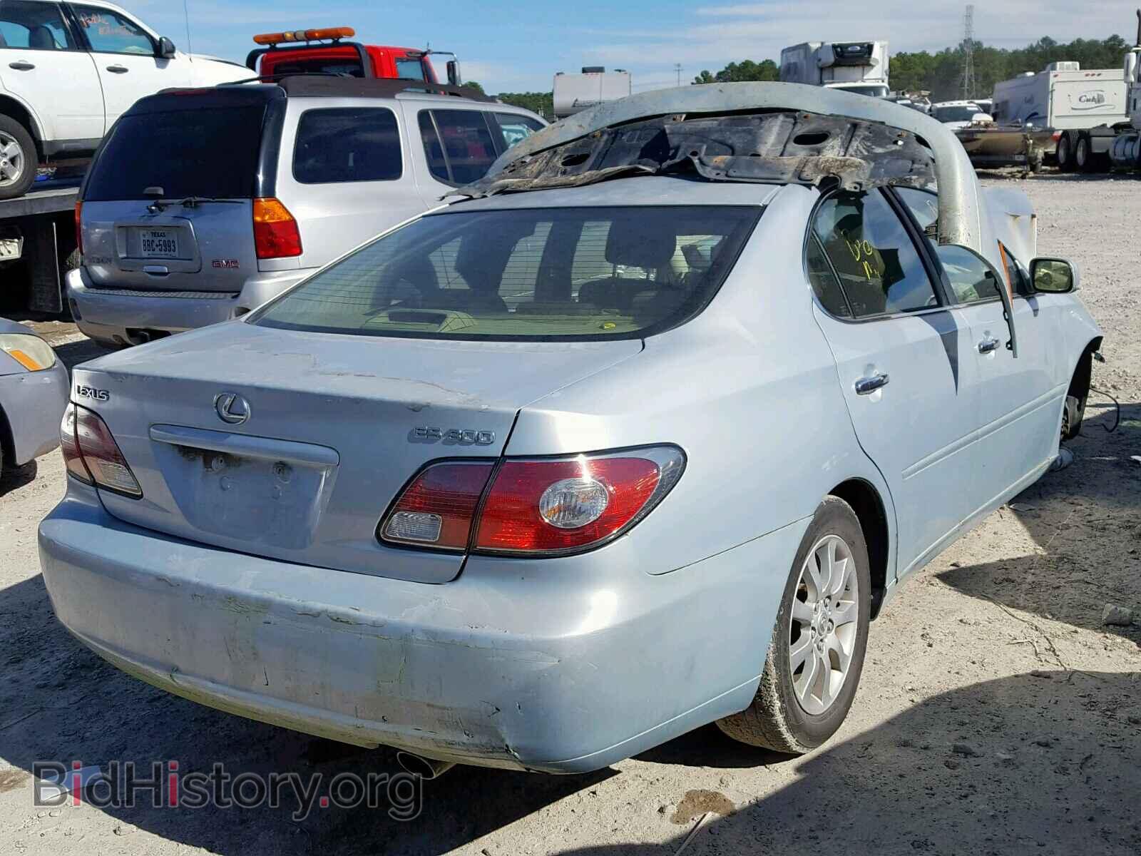 2002 LEXUS ES300 - VIN: JTHBF30G125000468 - Фото 4