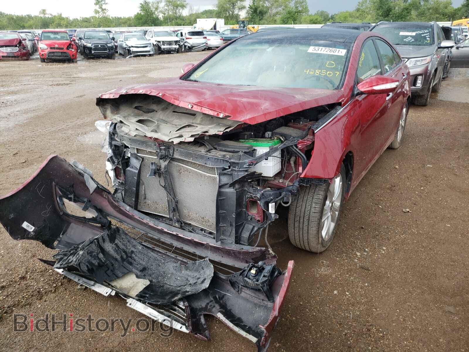 2012 HYUNDAI SONATA - VIN: 5NPEC4AC7CH428507 - Фото 2