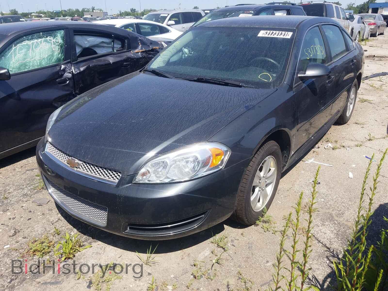 2014 CHEVROLET IMPALA - VIN: 2G1WA5E37E1166091 - Фото 2