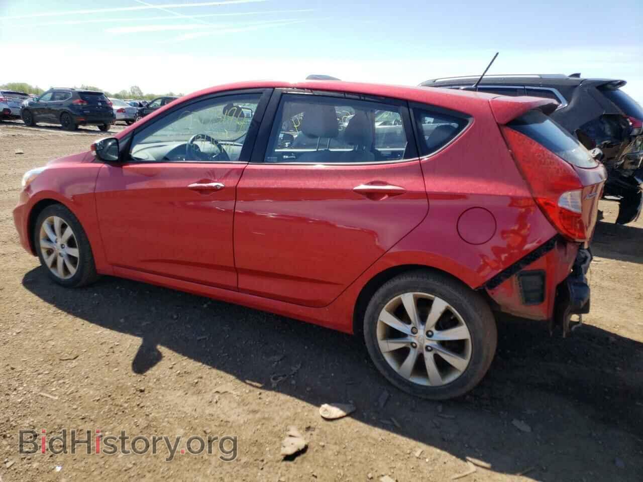 2014 HYUNDAI ACCENT - VIN: KMHCU5AE8EU163502 - Фото 2