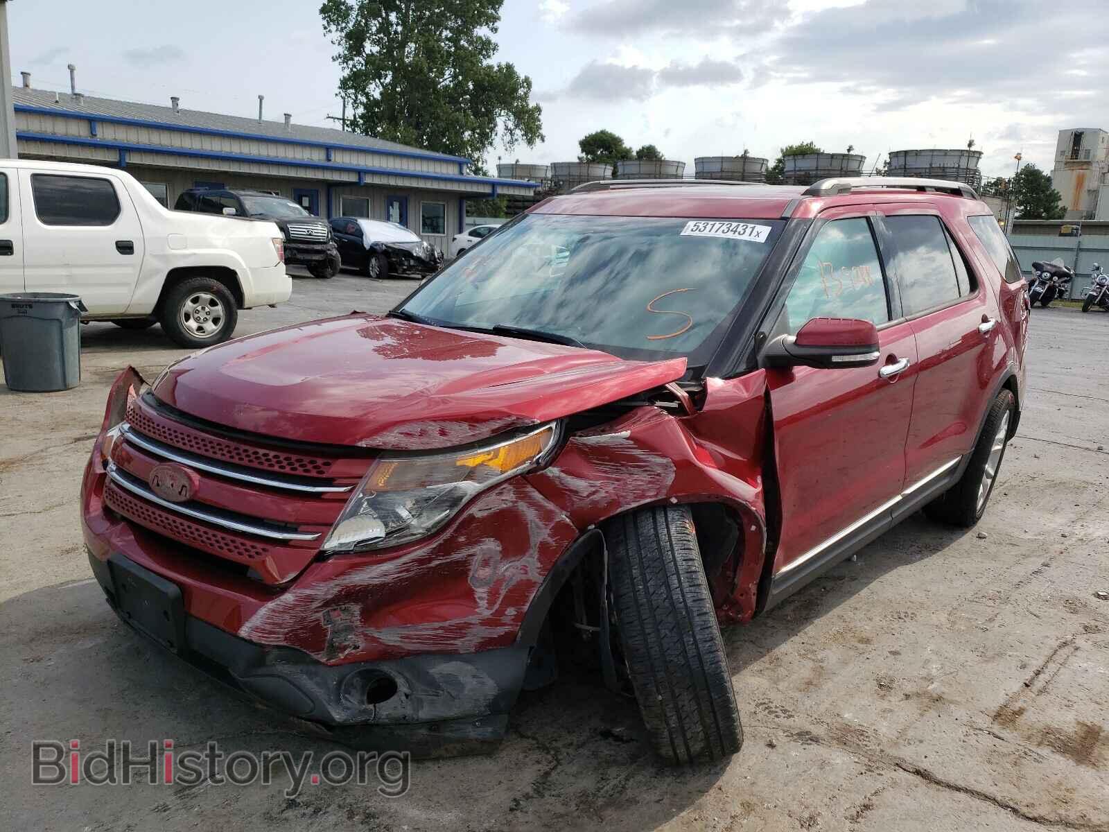 2013 FORD EXPLORER - VIN: 1FM5K8F88DGB53150 - Фото 2