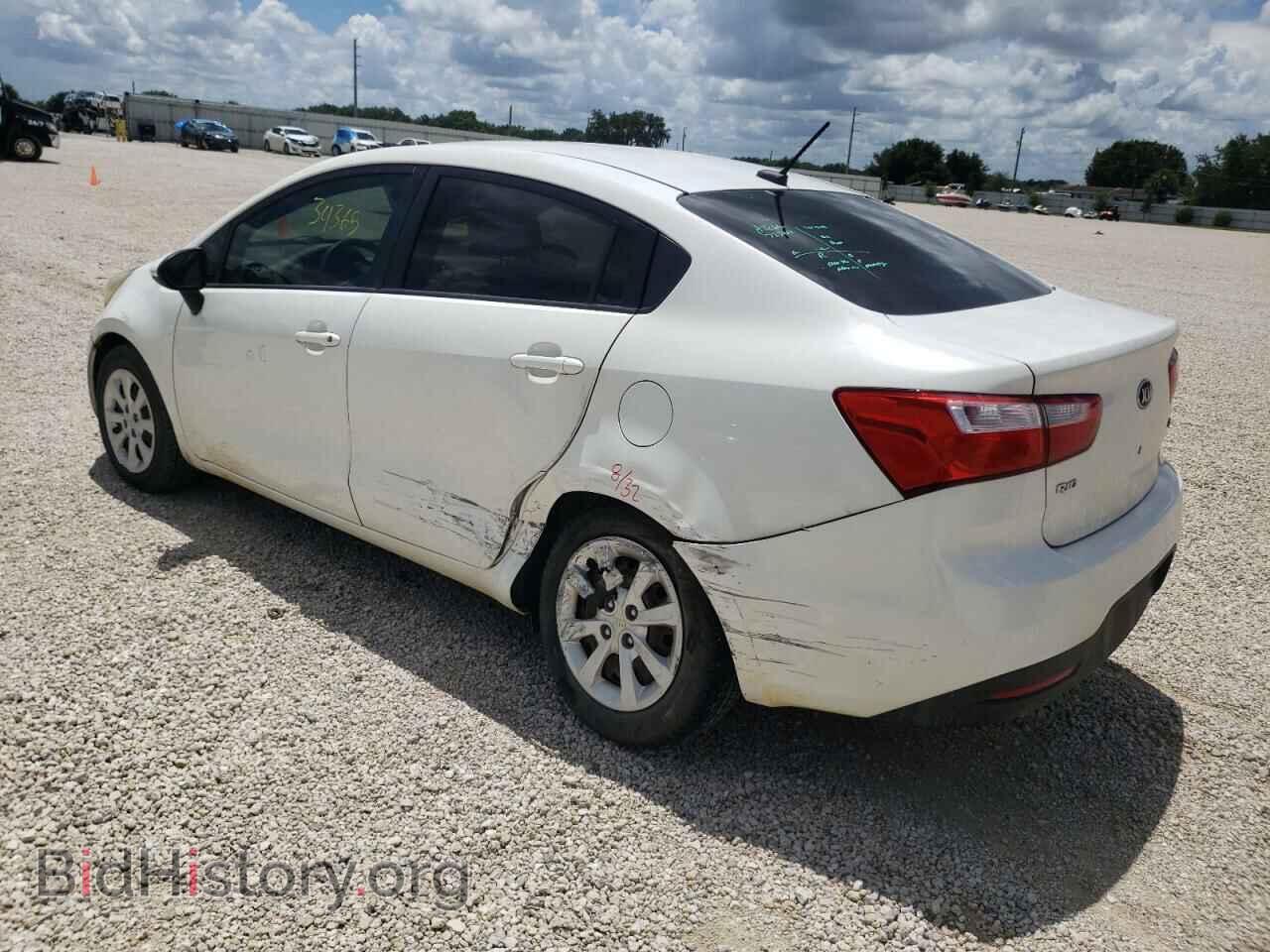 2014 KIA RIO - VIN: KNADM4A37E6371017 - Фото 3