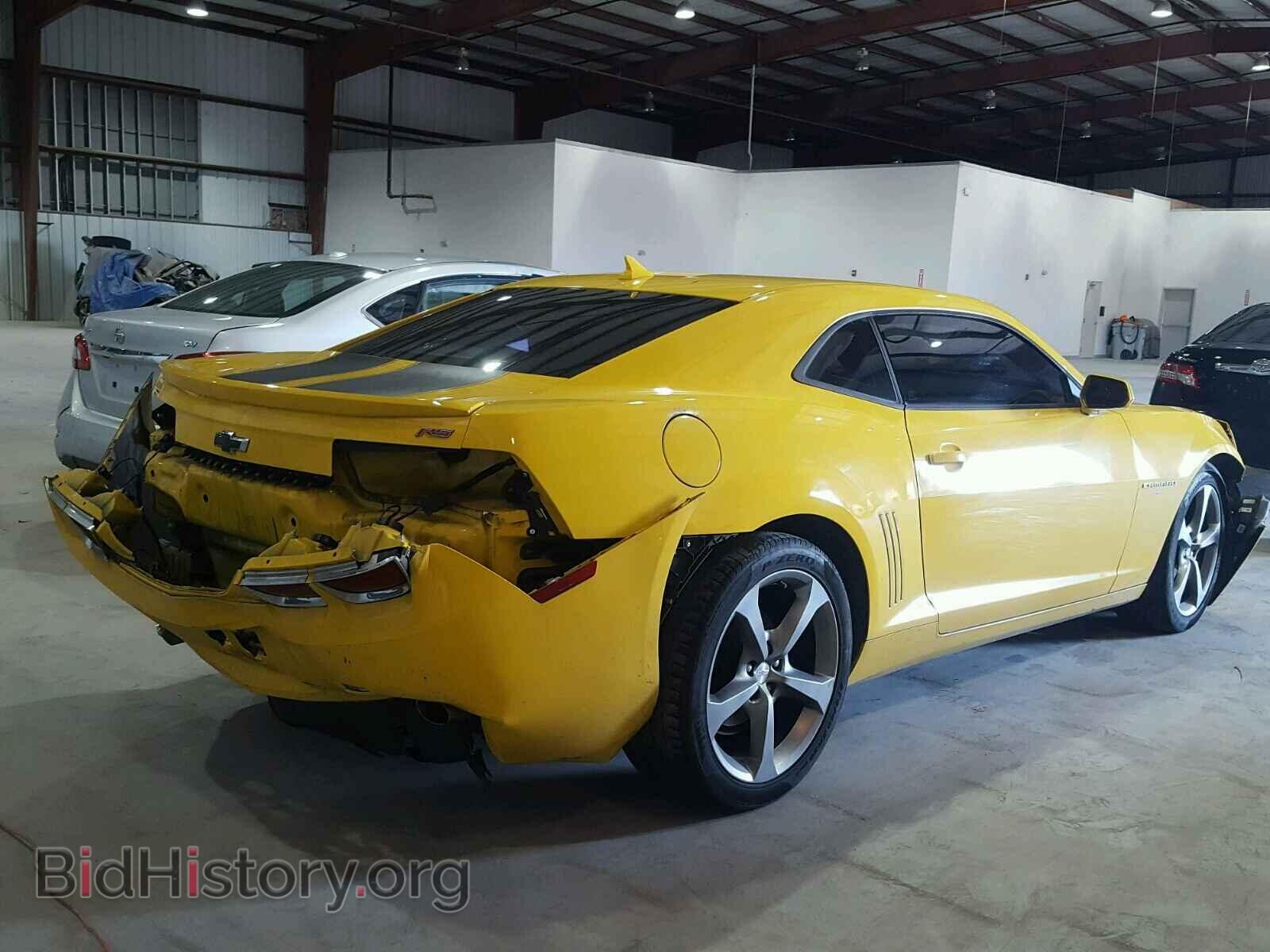 2013 CHEVROLET CAMARO - VIN: 2G1FF1E39D9175935 - Фото 4