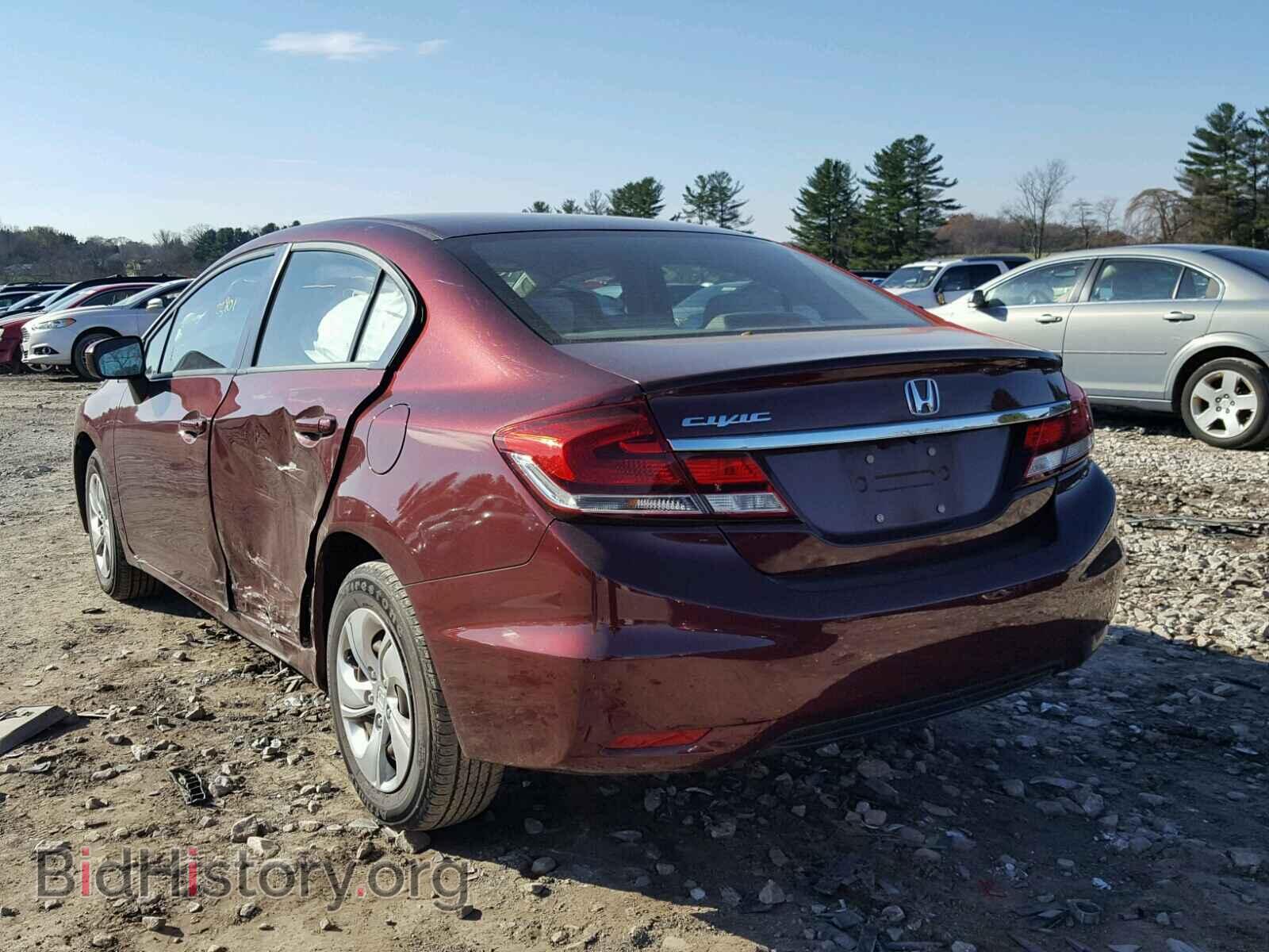 2014 HONDA CIVIC LX - VIN: 19XFB2F59EE230511 - Фото 3