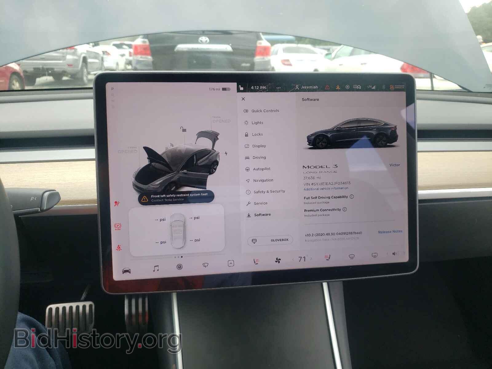 2018 TESLA MODEL 3 - VIN: 5YJ3E1EA2JF034613 - Photo 9
