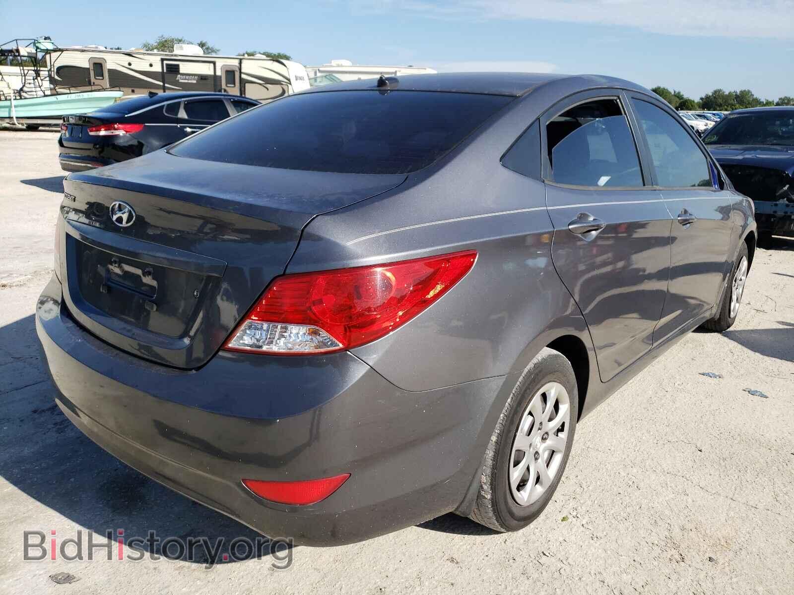 2012 HYUNDAI ACCENT - VIN: KMHCT4AE2CU215118 - Фото 4
