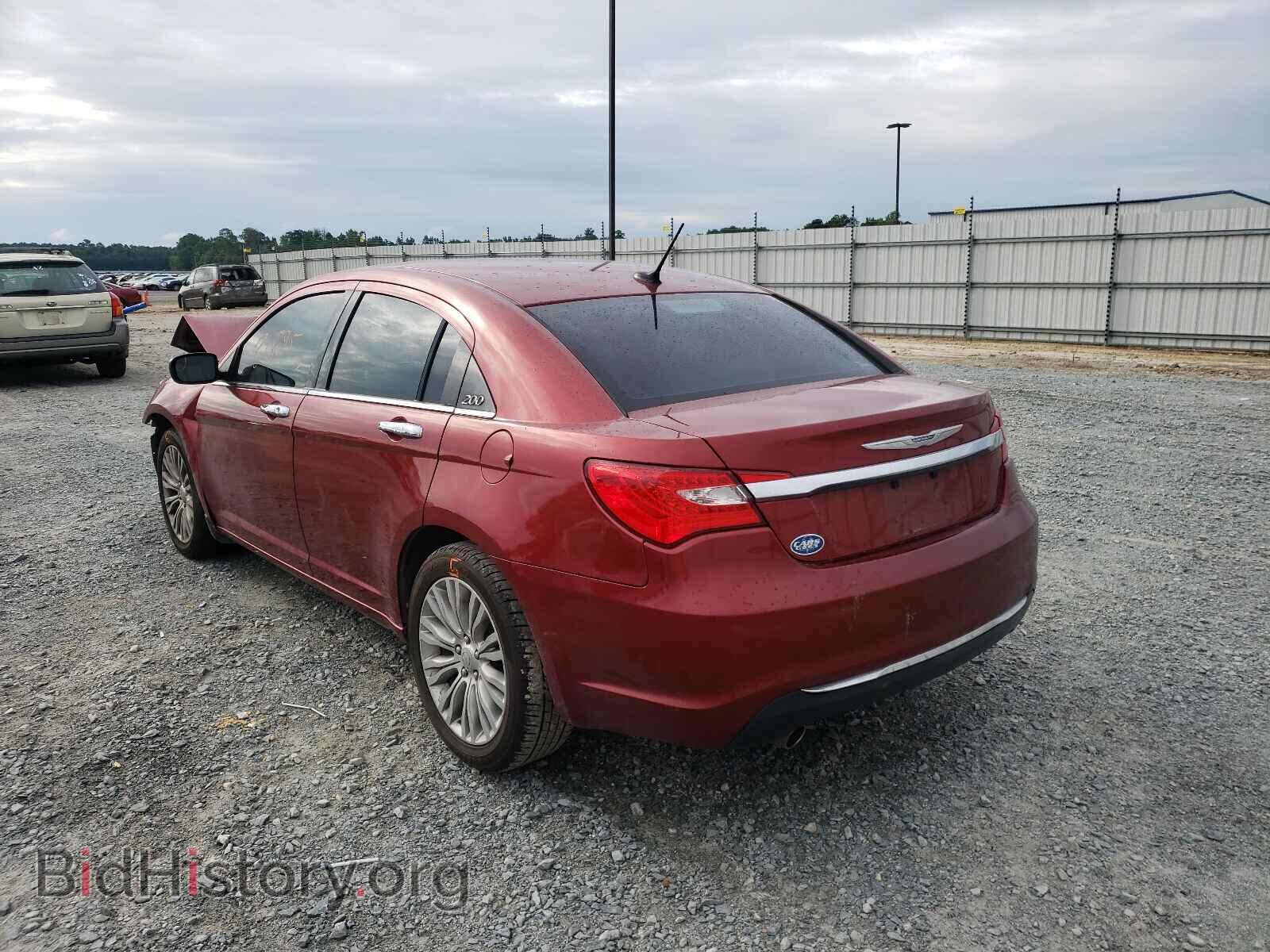 2013 CHRYSLER 200 - VIN: 1C3CCBCG3DN503267 - Фото 3