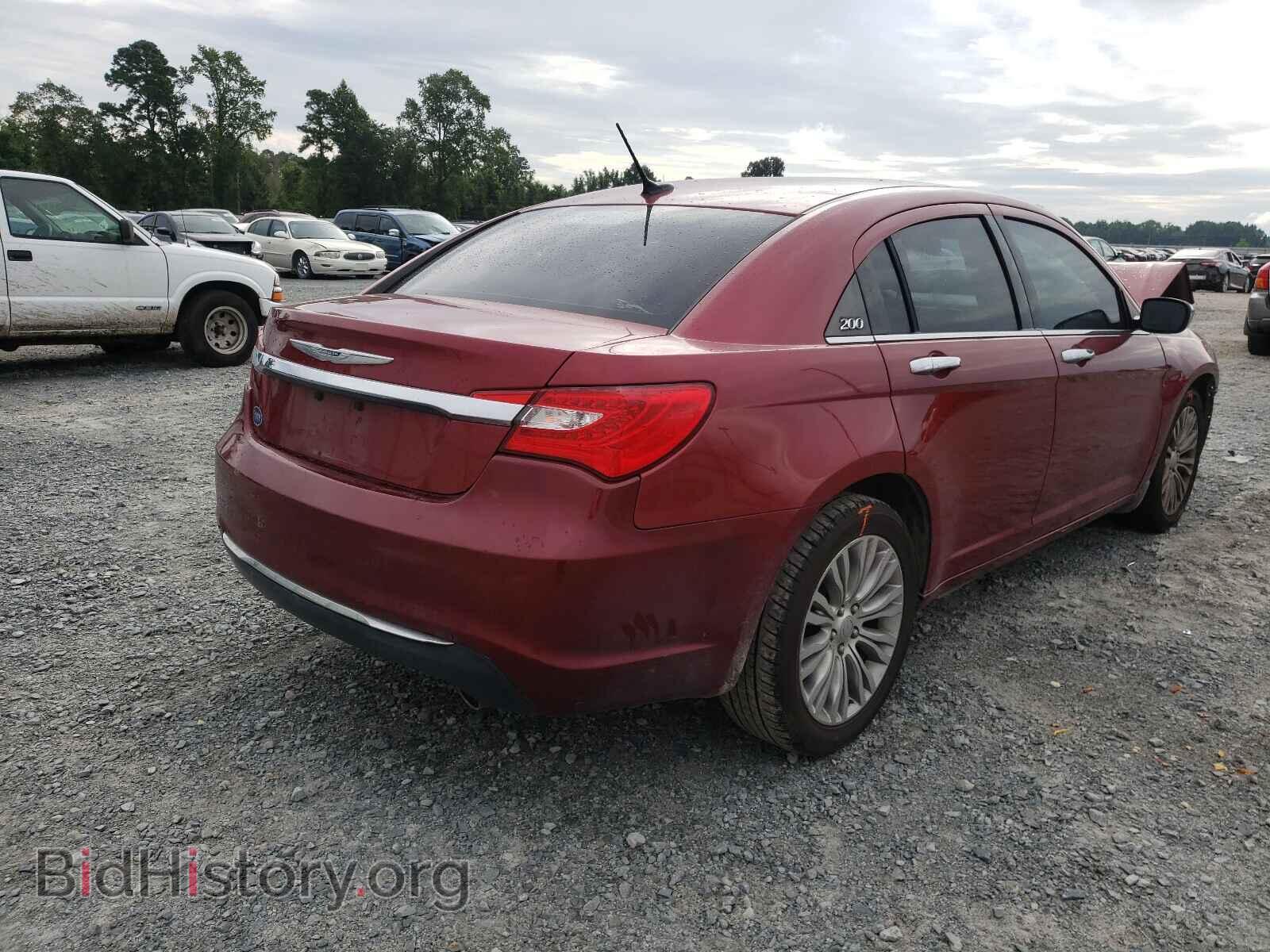2013 CHRYSLER 200 - VIN: 1C3CCBCG3DN503267 - Фото 4