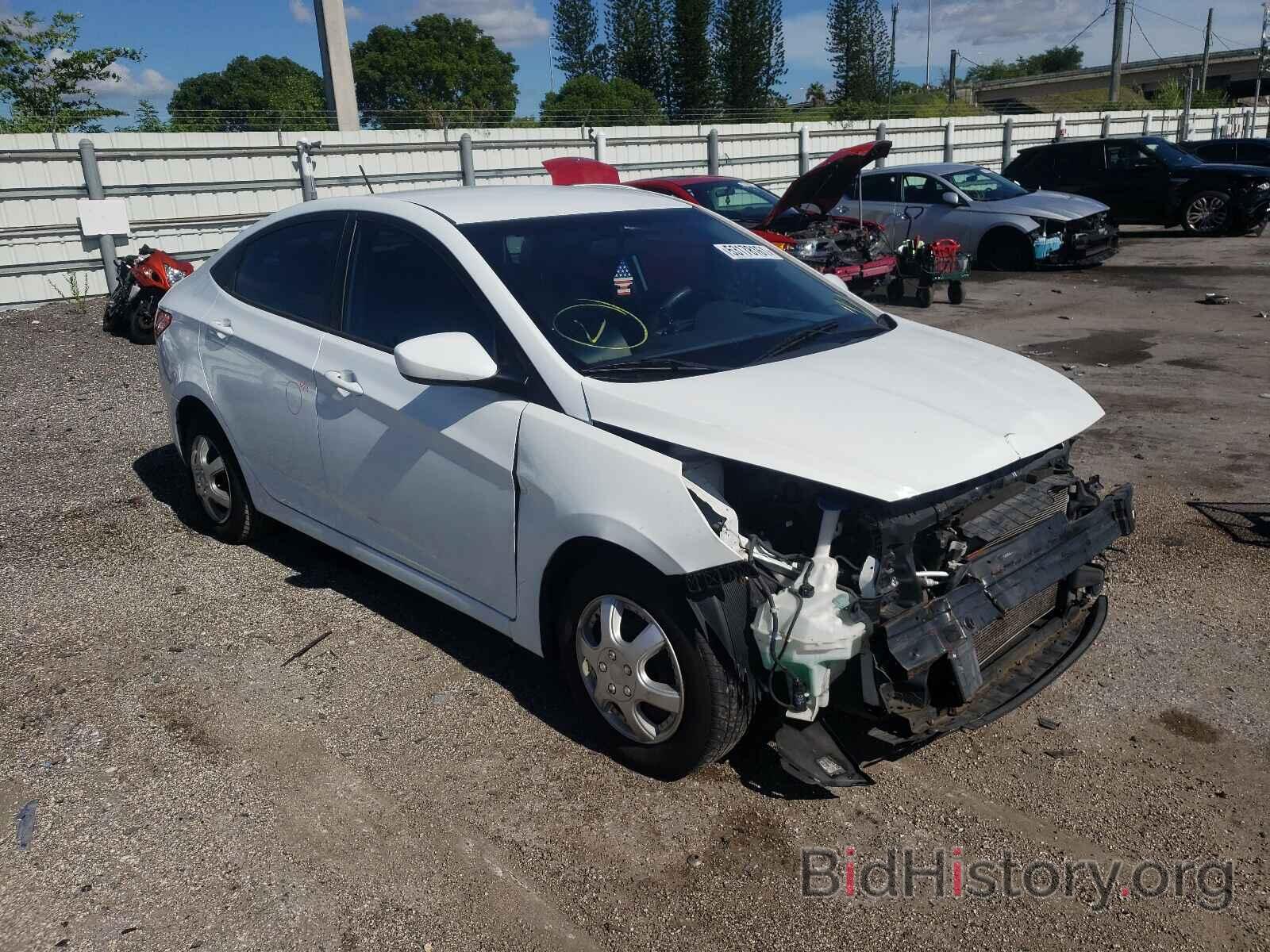 Photo KMHCT4AE5GU012584 - HYUNDAI ACCENT 2016