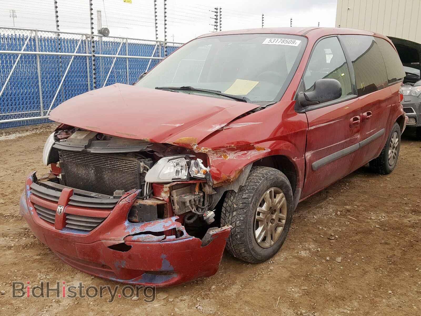 2007 DODGE CARAVAN - VIN: 1D4GP24R77B219957 - Фото 2