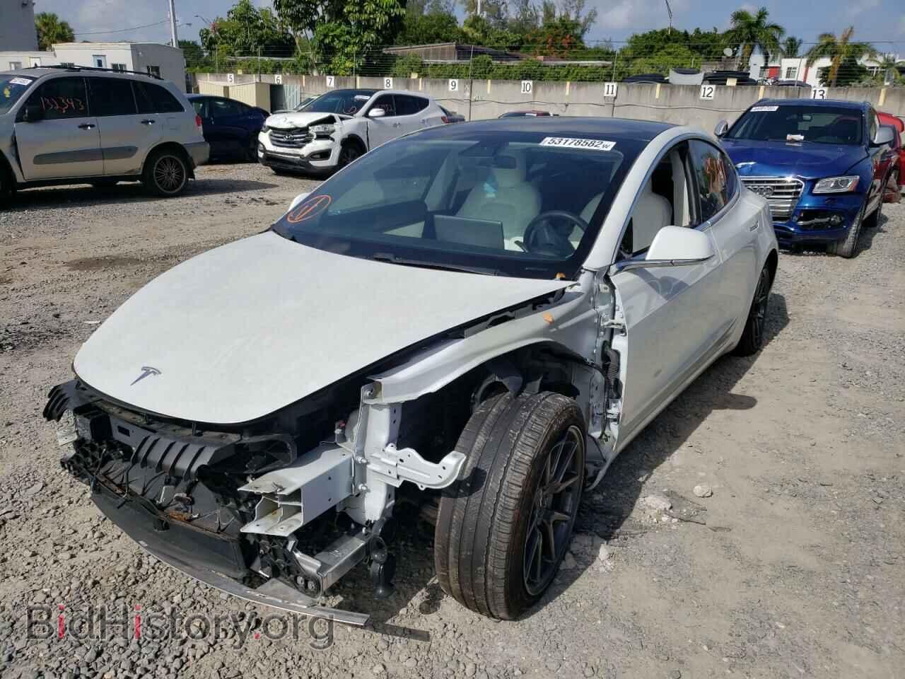 2020 TESLA MODEL 3 - VIN: 5YJ3E1EA8LF808155 - Фото 2