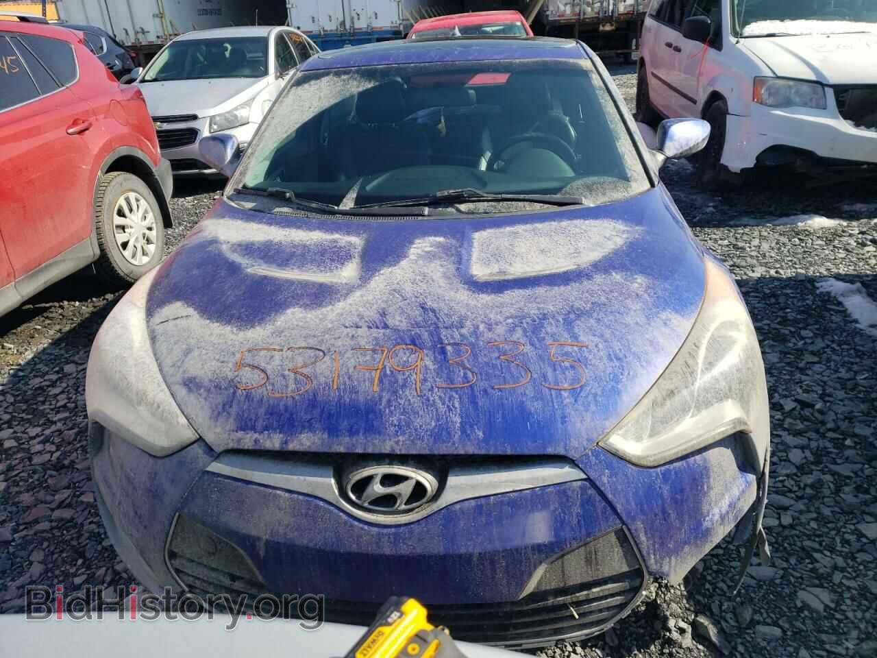 2012 HYUNDAI VELOSTER - VIN: KMHTC6AD5CU058574 - Фото 5