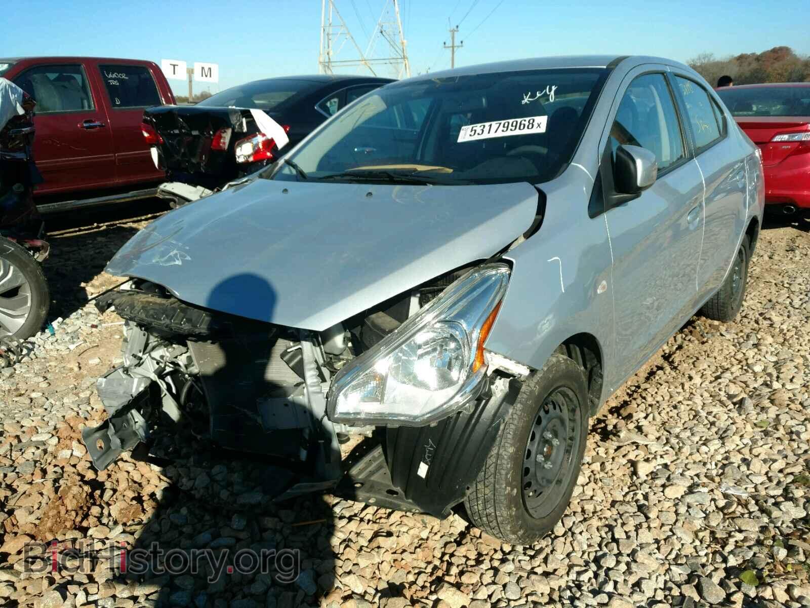 2017 MITSUBISHI MIRAGE - VIN: ML32F3FJ6HH003865 - Фото 2