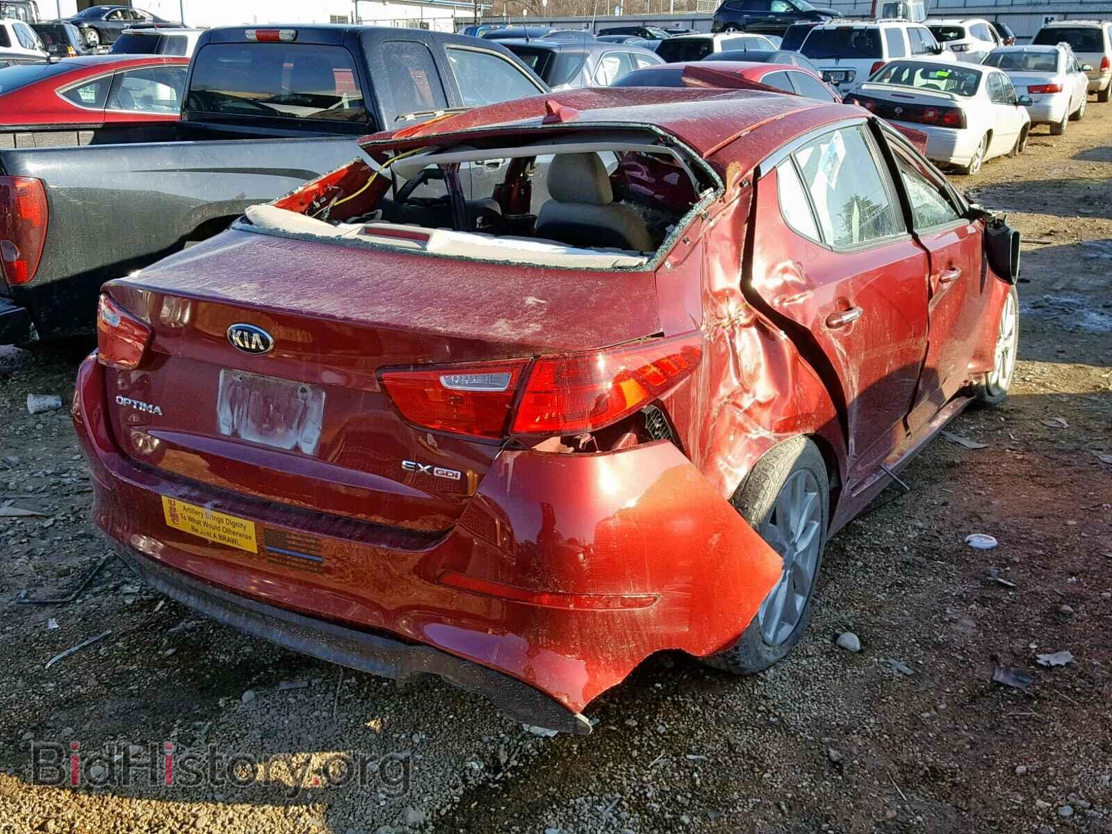 2014 KIA OPTIMA - VIN: 5XXGN4A72EG326178 - Photo 4
