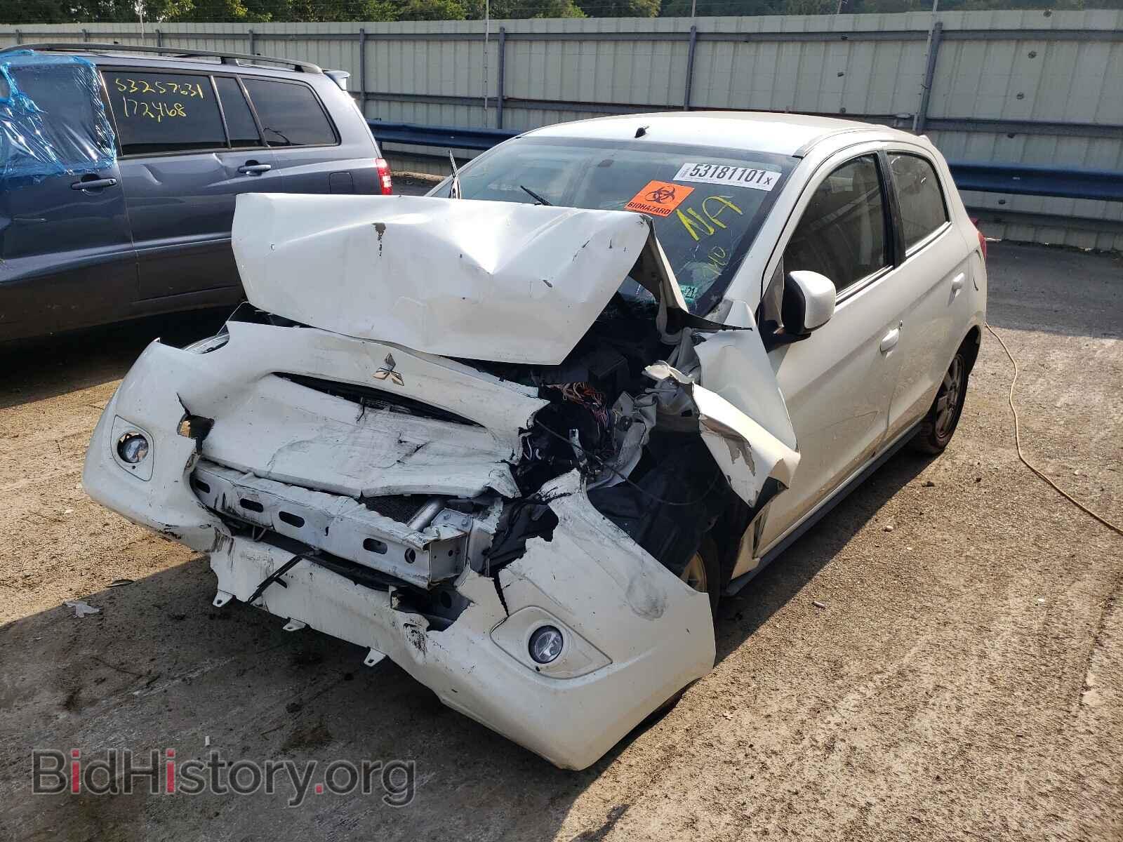 2014 MITSUBISHI MIRAGE - VIN: ML32A4HJ7EH015990 - Фото 2