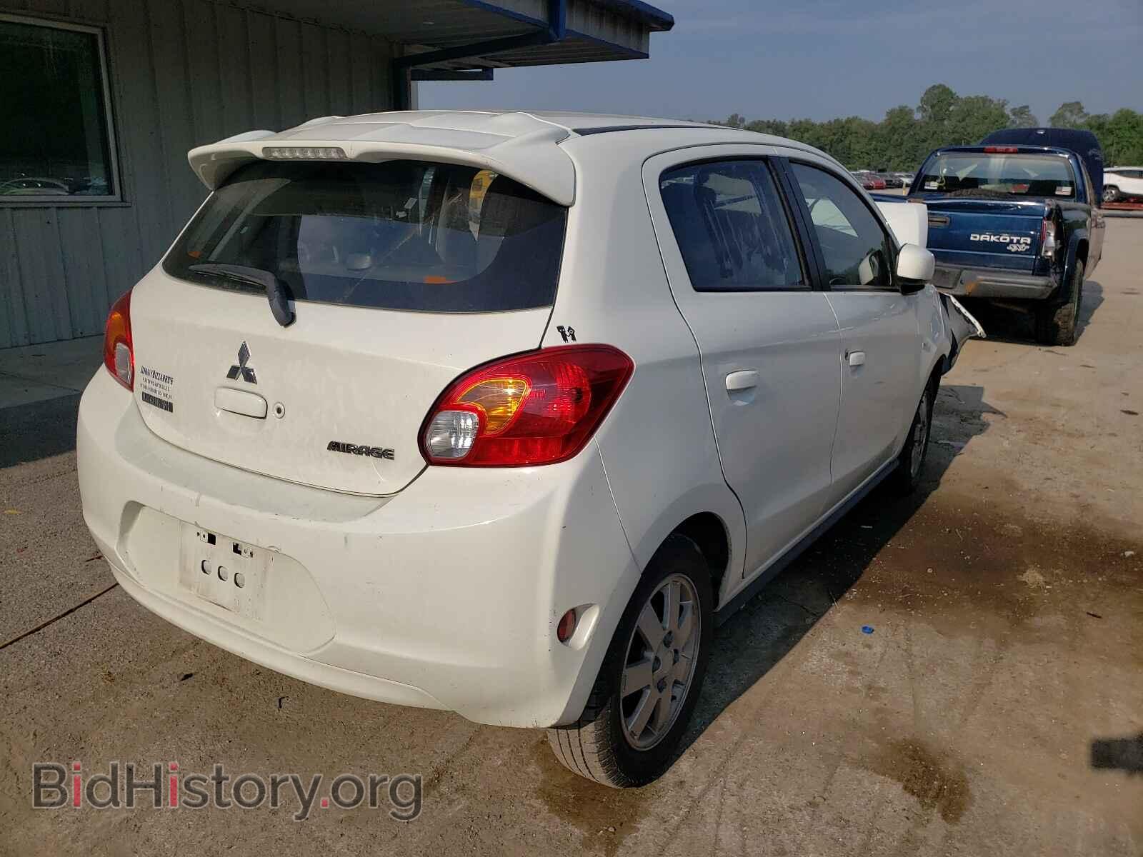 2014 MITSUBISHI MIRAGE - VIN: ML32A4HJ7EH015990 - Фото 4